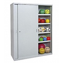 Equipment cabinet type 5, sheet-steel sliding doors