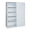 Equipment cabinet type 5, sheet-steel sliding doors