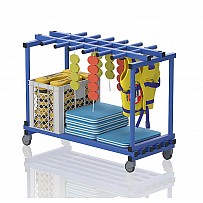 Mobile plastic car 137x60x105 cm