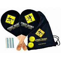 Woodstick Street Racket Set