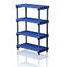 Detached plastic shelves 100x50x153 cm