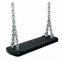 Rubber swing seat set