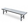 Cloakroom bench Aluminum Type D