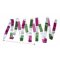 Competition gymnastics ribbon FIG certified