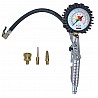 Ball filling gun with pressure gauge and adapter set