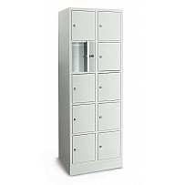 Compartment cabinet, with base, 2 compartment 10 subjects