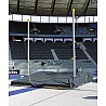 Pole vault mats rain tarp