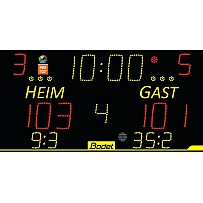 Bezel 8T125, Bodet, incl. Scorepad control panel