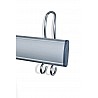 Wardrobe Hooks on Aluminium profile