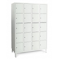 Compartment cabinet, with feet, 4 compartments, compartments 20