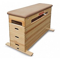 Vaulting box 4 pieces with special recesses