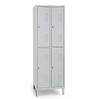 Wardrobe, with feet, 2 compartments next to each other