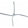 Youth soccer goal net, polypropylene, 4mm white, 1.0 / 1.0 m goal depth