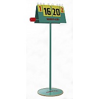 Display for table tennis or volleyball