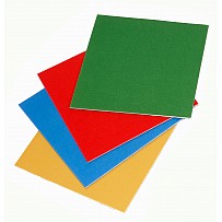Sports tile, square with non-slip bottom.
