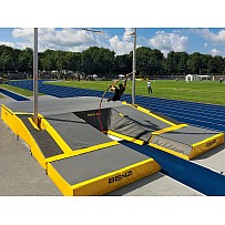 Pole vaulting mats type C