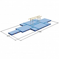 Parallel Bars mat set international