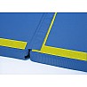 Combined gymnastics mat lightweight foam core