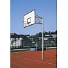 Basketball aluminum single-column system