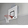 Basketball practice facility height adjustable