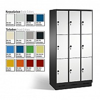 EVOLO box locker with 9 compartments