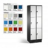 EVOLO box locker with 6 compartments