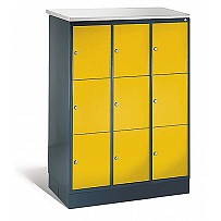 School locker INTRO with 9 compartments