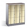 School locker RESISTO with 9 compartments