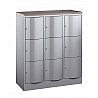 School locker RESISTO with 9 compartments