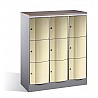 School locker RESISTO with 9 compartments