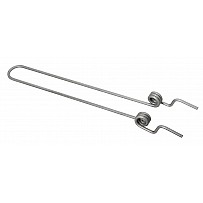 Spring clip for large trampoline