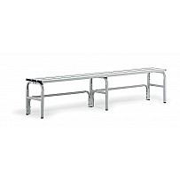 Bench made of stainless steel