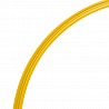 Gymnastics flat tire, yellow, Ø 60 cm