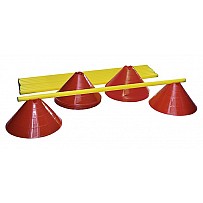 Marker cones hurdles set
